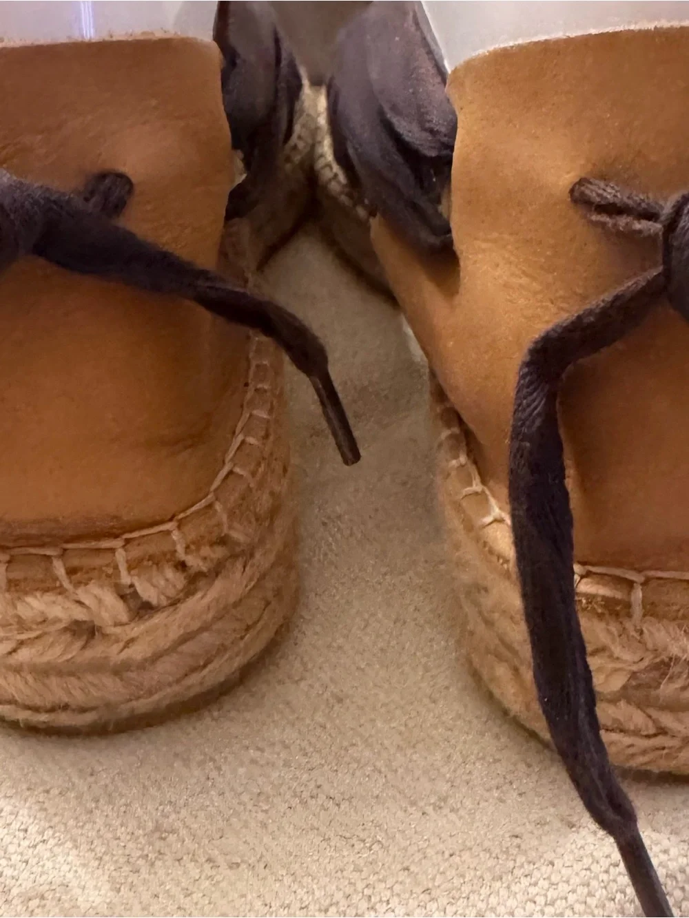 Naguisa Soc Ribbon Espadrille in Navy EU 41 US 8.5 Made in Spain